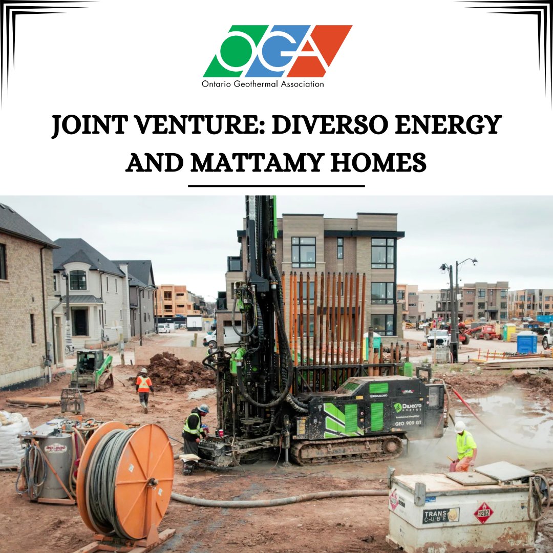 Diverso Energy and Mattamy Homes have announced a national partnership to integrate geothermal systems across select residential developments in Canada. This joint venture marks a major step toward building emissions-free communities.
ontariogeothermal.ca