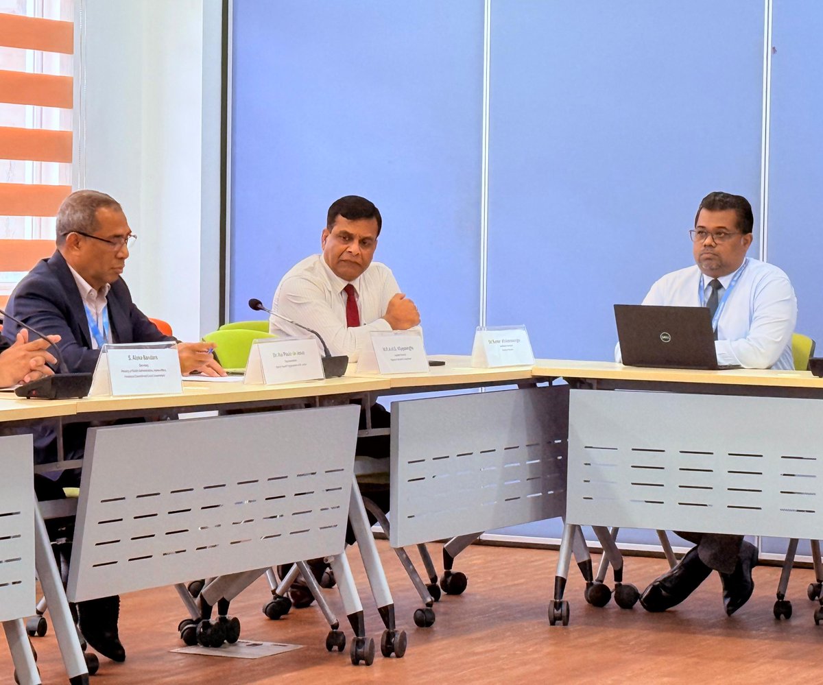 WHO Sri Lanka (@whosrilanka) on Twitter photo Led by the Govt #SriLanka & <a href="/UNSriLanka/">UN in Sri Lanka</a>, the OneRegistry project, implemented by <a href="/UNDPSriLanka/">UNDP in Sri Lanka</a> & <a href="/WHOSriLanka/">WHO Sri Lanka</a> under the <a href="/UNSriLanka/">UN in Sri Lanka</a> SDG Fund 🇨🇦🇪🇺🇬🇧🇺🇸brought stakeholders together for a high level meeting to plan the way forward.
#CRVS #OneRegistry #DigitalTransformation Led by the Govt #SriLanka & <a href="/UNSriLanka/">UN in Sri Lanka</a>, the OneRegistry project, implemented by <a href="/UNDPSriLanka/">UNDP in Sri Lanka</a> & <a href="/WHOSriLanka/">WHO Sri Lanka</a> under the <a href="/UNSriLanka/">UN in Sri Lanka</a> SDG Fund 🇨🇦🇪🇺🇬🇧🇺🇸brought stakeholders together for a high level meeting to plan the way forward.
#CRVS #OneRegistry #DigitalTransformation