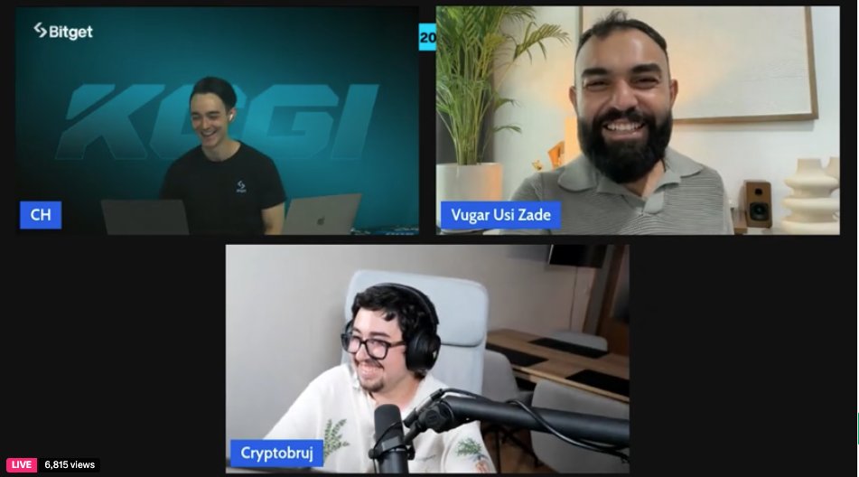 Bitget (@bitgetglobal) on Twitter photo We have 3 more draws coming. Don't miss out! 🤑
Big thanks to <a href="/DidiKrypto/">Didi Random</a> for kicking off our stream and sharing your story.
Now we’ve got <a href="/Cryptobruj/">Cryptobruj</a>, sharing how he makes 15–20 trades a day to win #KCGI with 🏆 We have 3 more draws coming. Don't miss out! 🤑
Big thanks to <a href="/DidiKrypto/">Didi Random</a> for kicking off our stream and sharing your story.
Now we’ve got <a href="/Cryptobruj/">Cryptobruj</a>, sharing how he makes 15–20 trades a day to win #KCGI with 🏆