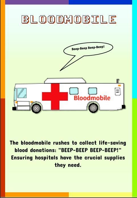 Lively_Zzack's tweet photo. 🧠 Match Game! Sound: 'BEEP-BEEP' Vehicle: ? 🚗 It helps save lives with blood on board. Find it in our book!
https://t.co/v1fj9wlVIR
#PixelPuzzle #EmergencyQuiz #ReadWithKids #BookFun https://t.co/sAShJDjgmO