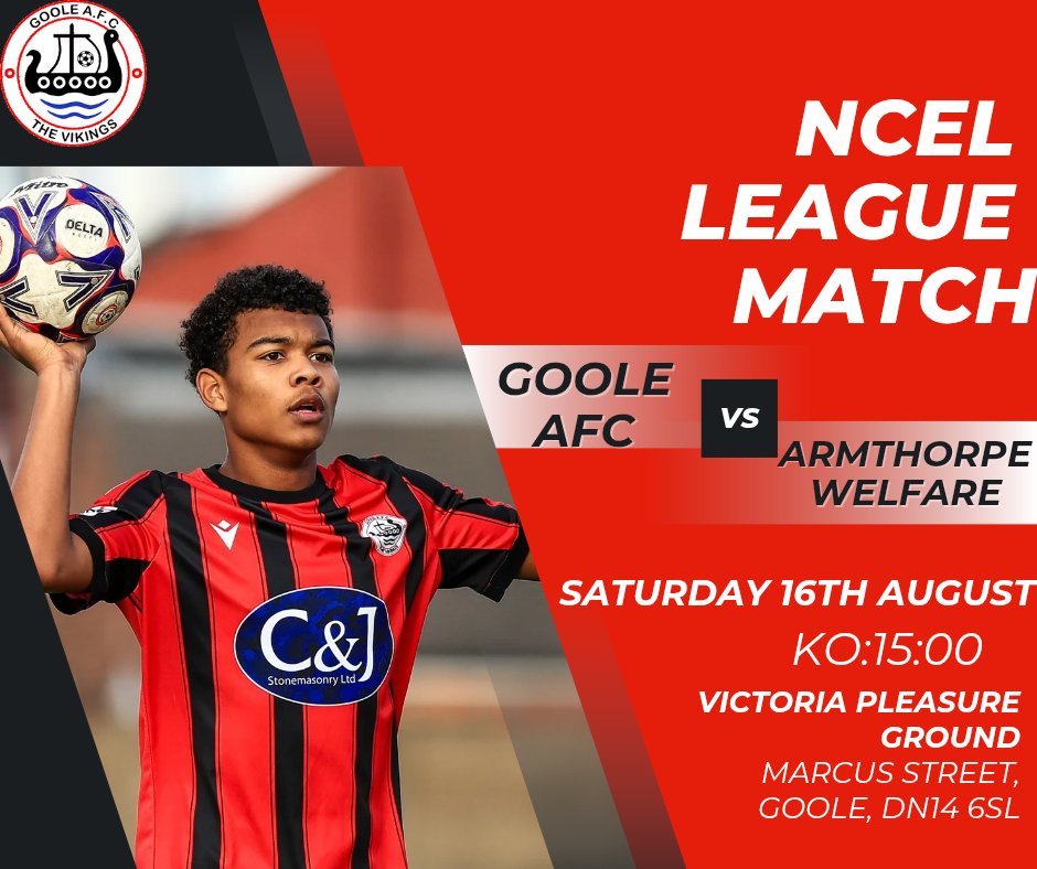 1️⃣9️⃣3️⃣ through the gates in our last home game a 6-0 win over Nostell Miners Welfare , can we surpass that this weekend!

Come down and show your support for the lads🙌

⏰ 3:00 PM
🎟️ Adult - £7 | Concession - £5 | U14 - Free
🏟️ Victoria Pleasure Ground, DN14 6SL