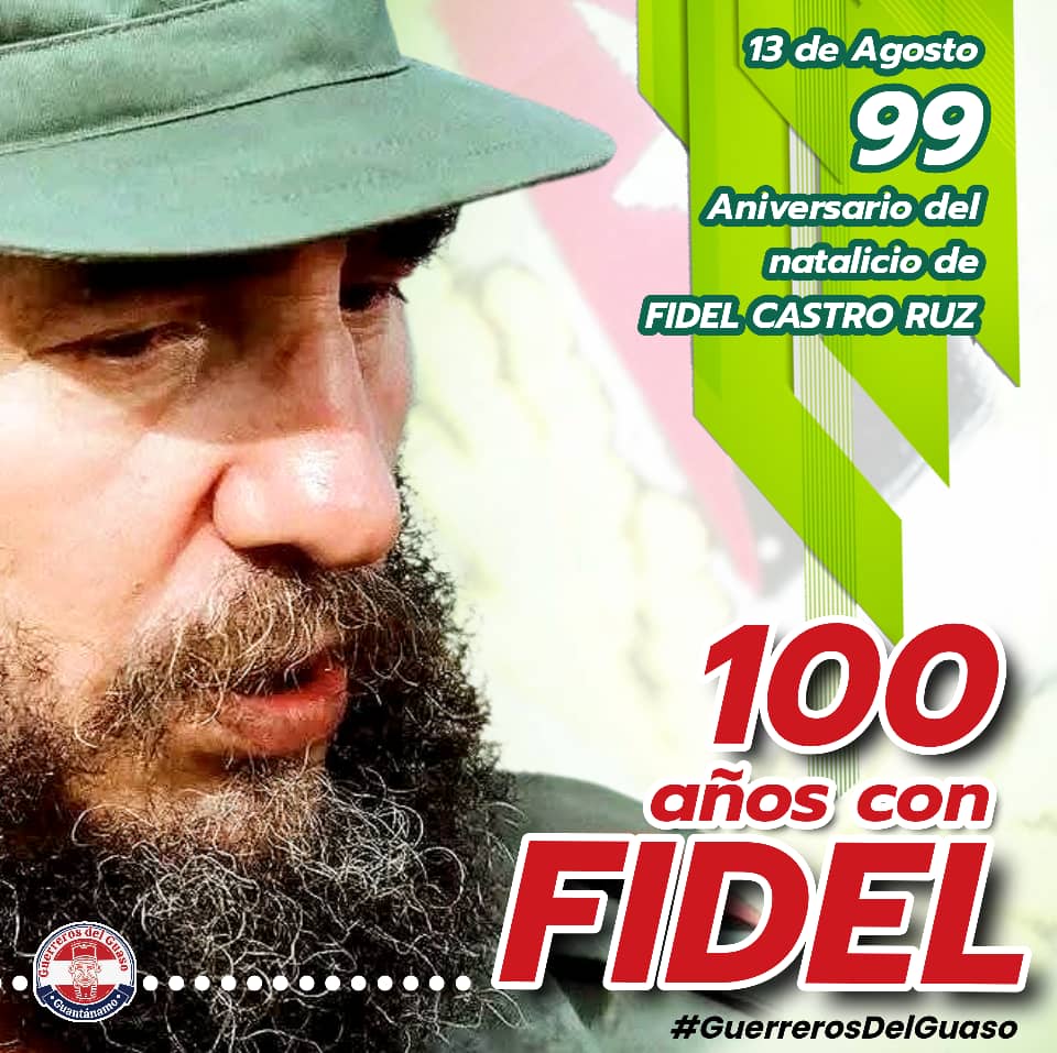 Del Programa por los #100AñosConFidel:
-más que recordarlo, es traerlo al presente y continuar su obra
-promover sus convicciones e ideales
-convertir el "sí se puede" en actos concretos
-lograr una amplia movilización
-que resuene en el espacio físico y digital
¡Participemos!