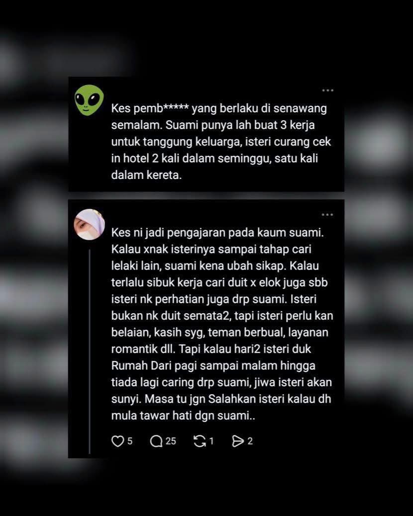 Dengar tu para suami…