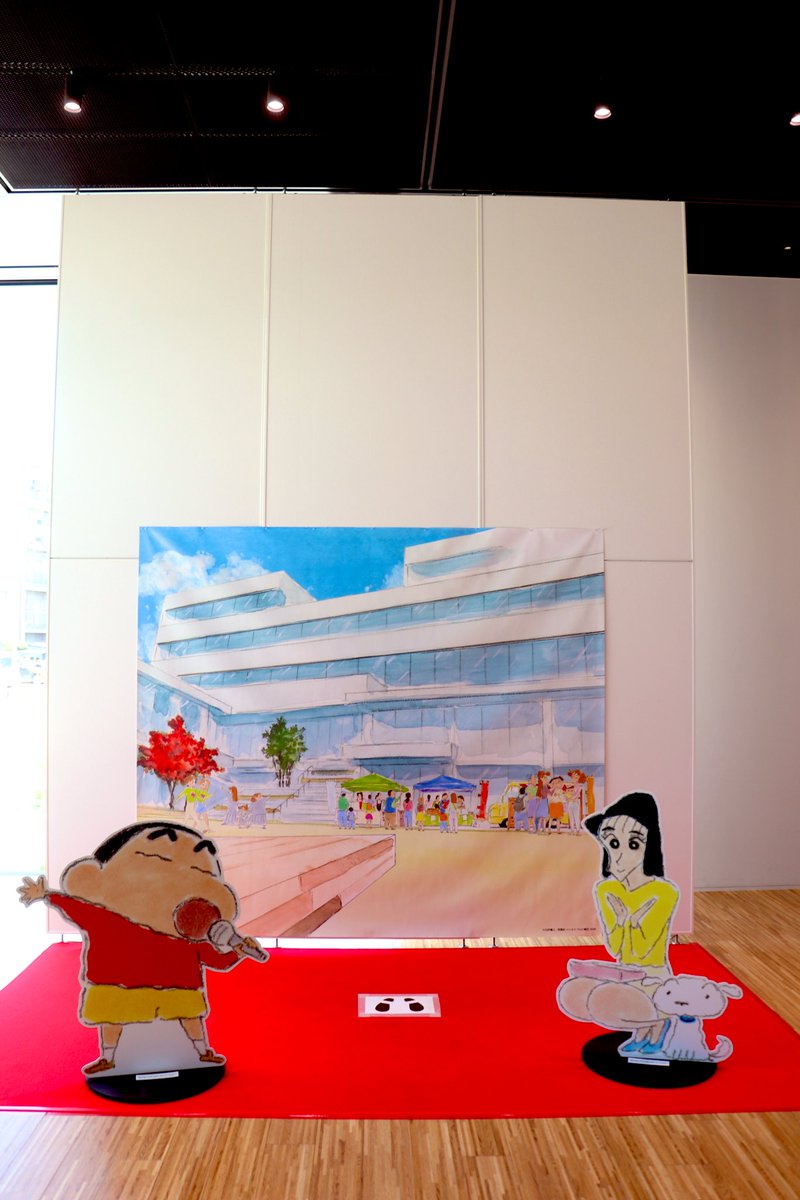 kasukabeedaa7's tweet photo. 市役所ひだまりホールでクレヨンしんちゃん絵はがきイラスト展示中
#かすかべプラスワン #クレヨンしんちゃん https://t.co/ZPo3i2Mhuy