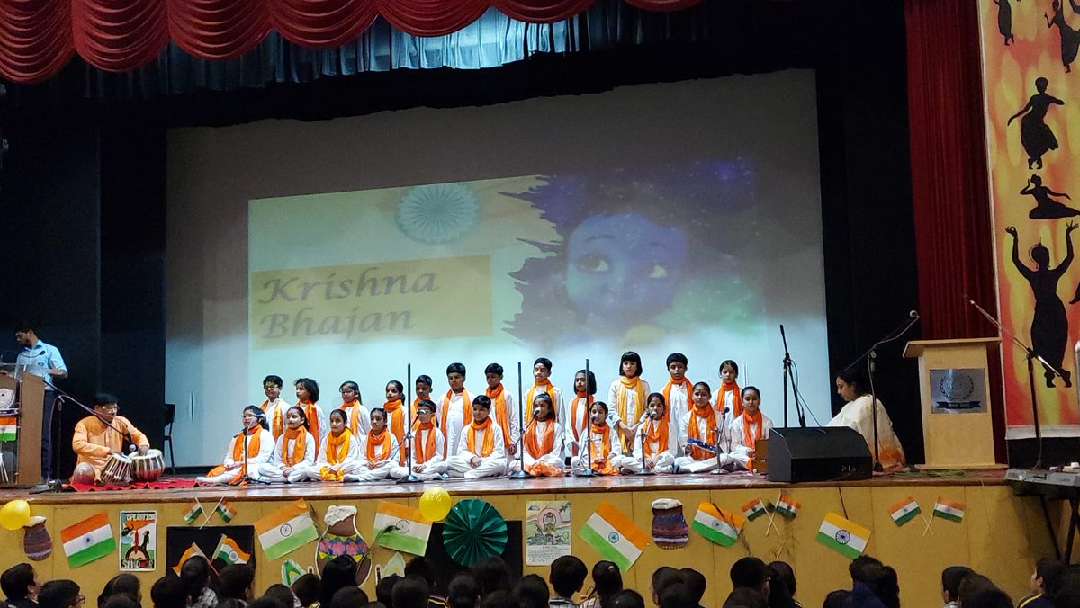 From the divine devotion of #KrishnaBhakti to the patriotic fervour of #DeshBhakti. Today’s special assembly presented by Prithvi House was a vibrant blend of culture &amp; nationality 
Gratitude to all who made it memorable. <a href="/ashokkp/">Ashok Pandey</a> <a href="/y_sanjay/">Sanjay Yadav</a> <a href="/pntduggal/">PUNEET DUGGAL</a> <a href="/madhuri_dadhich/">Madhuri Dadhich</a> <a href="/DSTF_2020/">DELHI SCHOOL TEACHERS FORUM</a>