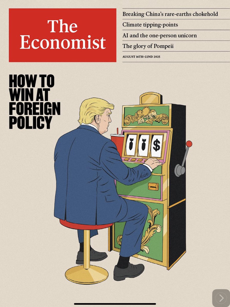 القمة مع #فلاديمير بوتين هي أكبر اختبار حتى الآن لأسلوب #دونالد_ترامب الشخصي الفريد في الدبلوماسية. إنه أيضا تذكير بمدى عدم التنبؤ بالسياسة الخارجية الأمريكية التي أصبحت ecoغلاف العدد الجديد👇🏼