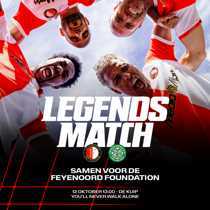 Feyenoord's tweet photo. Samen voor de Feyenoord Foundation

𝘠𝘰𝘶'𝘭𝘭 𝘕𝘦𝘷𝘦𝘳 𝘞𝘢𝘭𝘬 𝘈𝘭𝘰𝘯𝘦