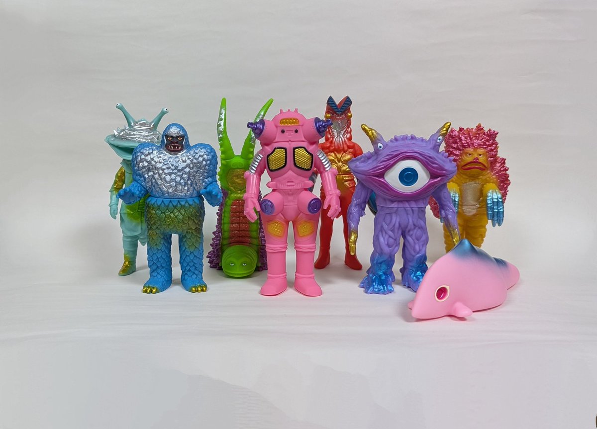 KAIJU COLORSのガンQを入手！(通販で見つけたから即購入した)、ガンQの 