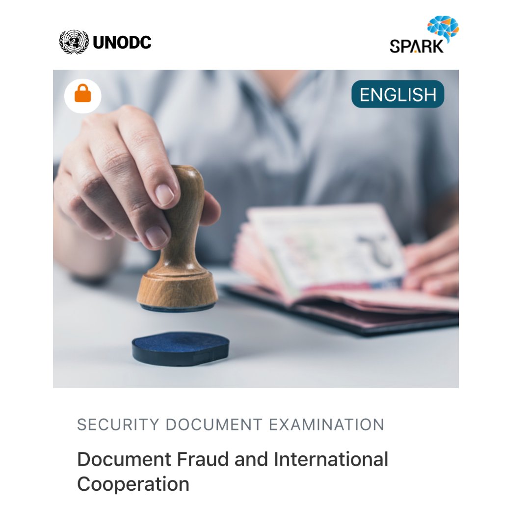 UNODC Learning & Innovation (@learninnovunodc) on Twitter photo 🌞 Summer Course Spotlight Series 🌞
This week in our Organized Crime theme, we spotlight: Document Fraud 🗂️
Document fraud, from birth certificates to passports, poses a serious threat to global security.
This self-paced <a href="/UNODC/">UN Office on Drugs & Crime</a> eLearning module explores:
🔍 Types of security 🌞 Summer Course Spotlight Series 🌞
This week in our Organized Crime theme, we spotlight: Document Fraud 🗂️
Document fraud, from birth certificates to passports, poses a serious threat to global security.
This self-paced <a href="/UNODC/">UN Office on Drugs & Crime</a> eLearning module explores:
🔍 Types of security