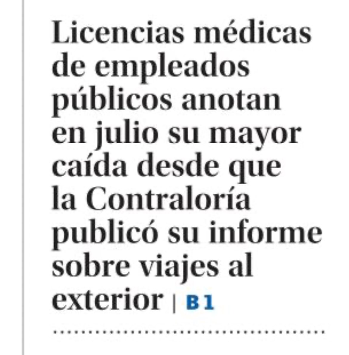 La Contraloría tiene capacidades sanatorias