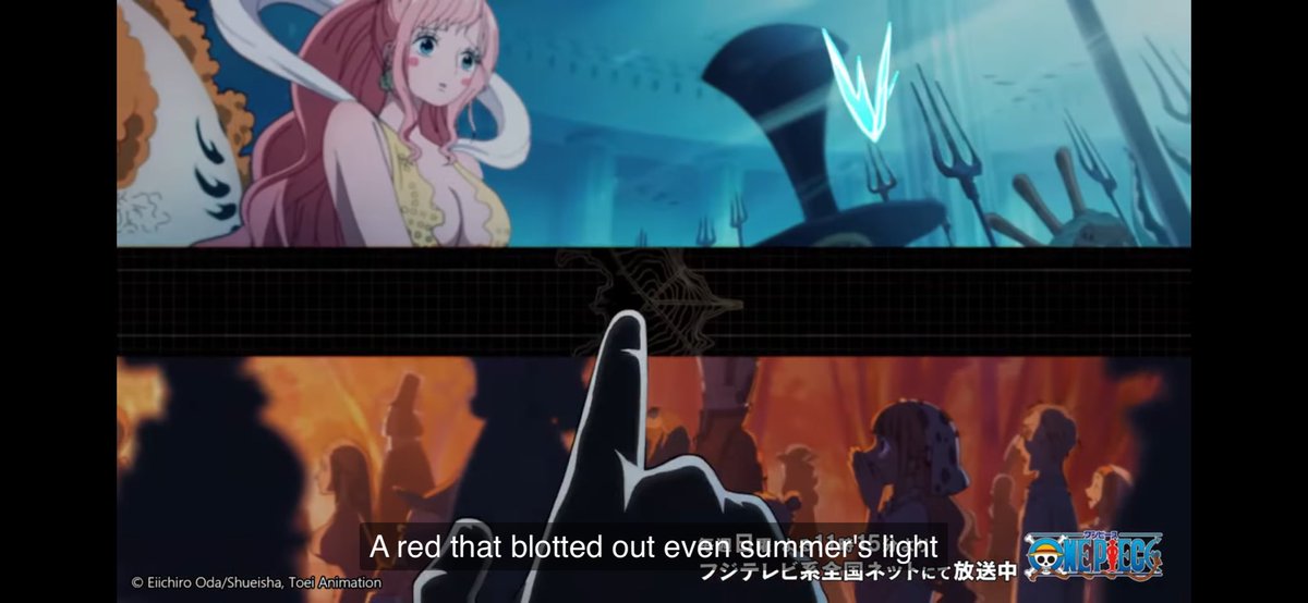 Imu señalando la localización del One Piece en el opening? 🤔 <a href="/TheLastZoan/">The Last Zoan</a>