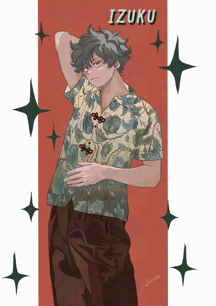 koromo06418109's tweet image. 銀朱。
＃緑谷出久　＃IzukuMidoriya