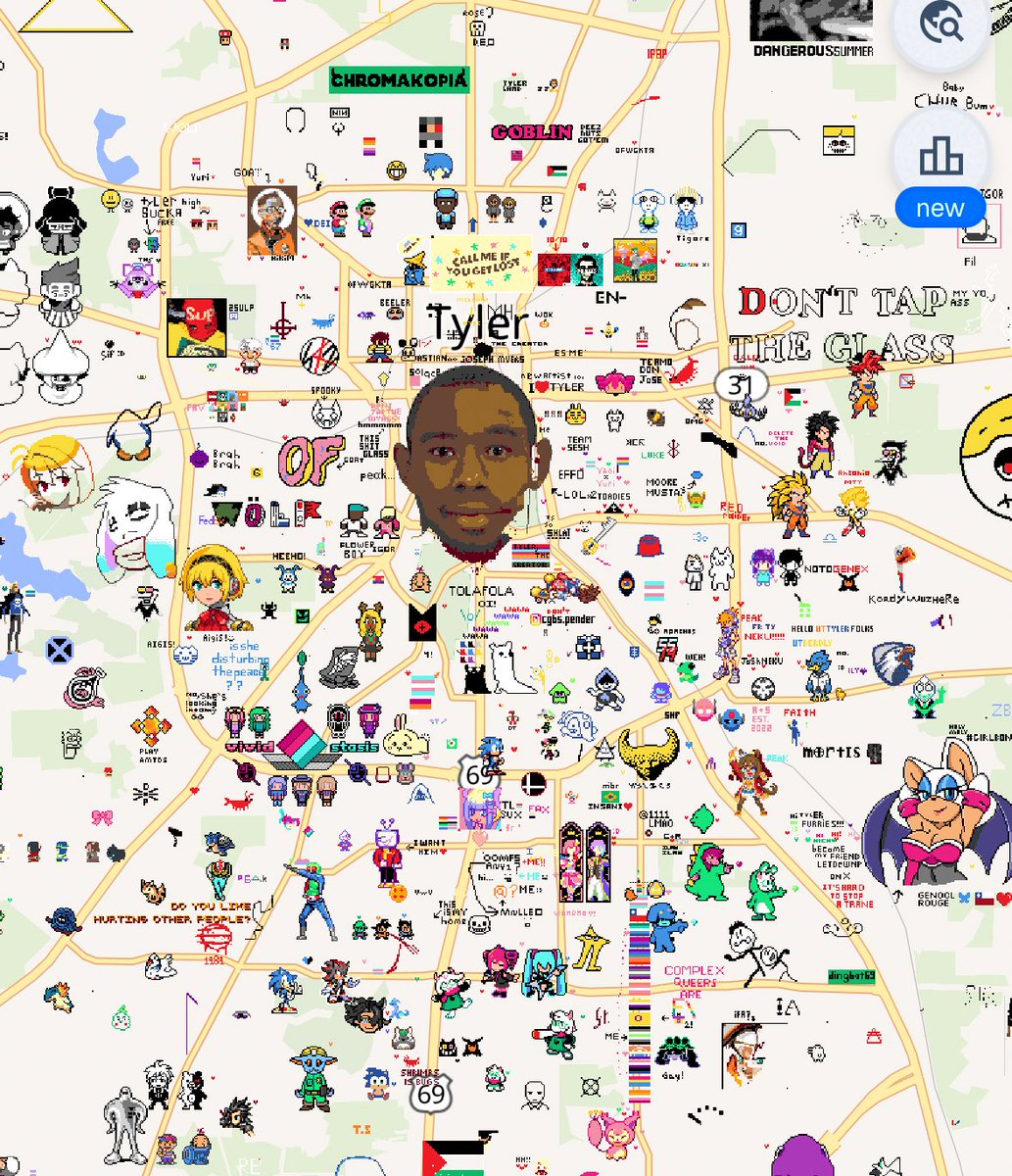 名前が同じだけで無関係な町なのにタイラーまみれになってておもろい