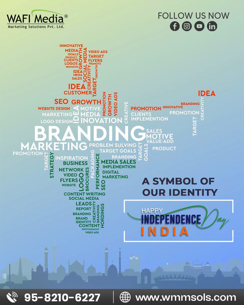 A Symbol of Our Identity – Celebrating Freedom &amp; Creativity 

This Independence Day, let’s honor the spirit of a free India, where innovation and ideas shape a brighter future.

 Happy Independence Day! 

#HappyIndependenceDay #IndiaAt79 #FreedomAndCreativity #ProudToBeIndian