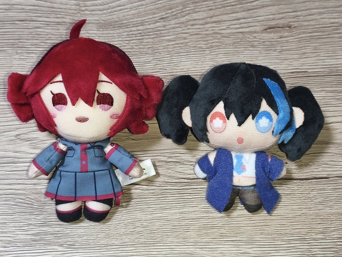 テトさんとルコぬい並べた
大きさが解釈違いではあるけどかわいいね……