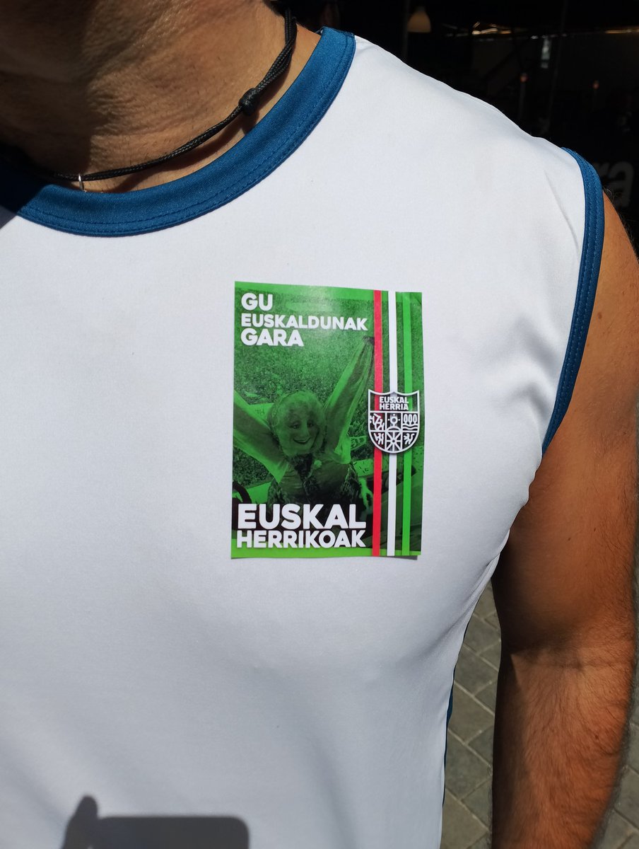 Badator Marijaia... Eta aurten ere gure pegatinak eskuragarri egongo dira Bilboko Aste Nagusian 😉

GU EUSKALDUNAK GARA
EUSKAL HERRIKOAK 🔴⚪🟢