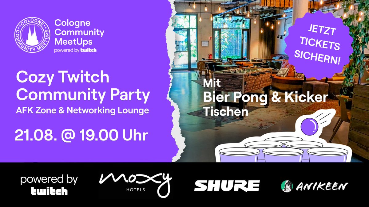 Speaking of "Book a Wopi" 📸📸

Wopi is booked: 
- <a href="/MeetUpsDE/">Creator MeetUps DE</a> <a href="/TwitchCologne/">TwitchCologne</a> Twitch Meetup August, 21st Köln-Mülheim
- IRL Music Streamer Showcase In Haarlem/NL, September 5th &amp; 6th 

Hope to see you there, get a nice photo! :)