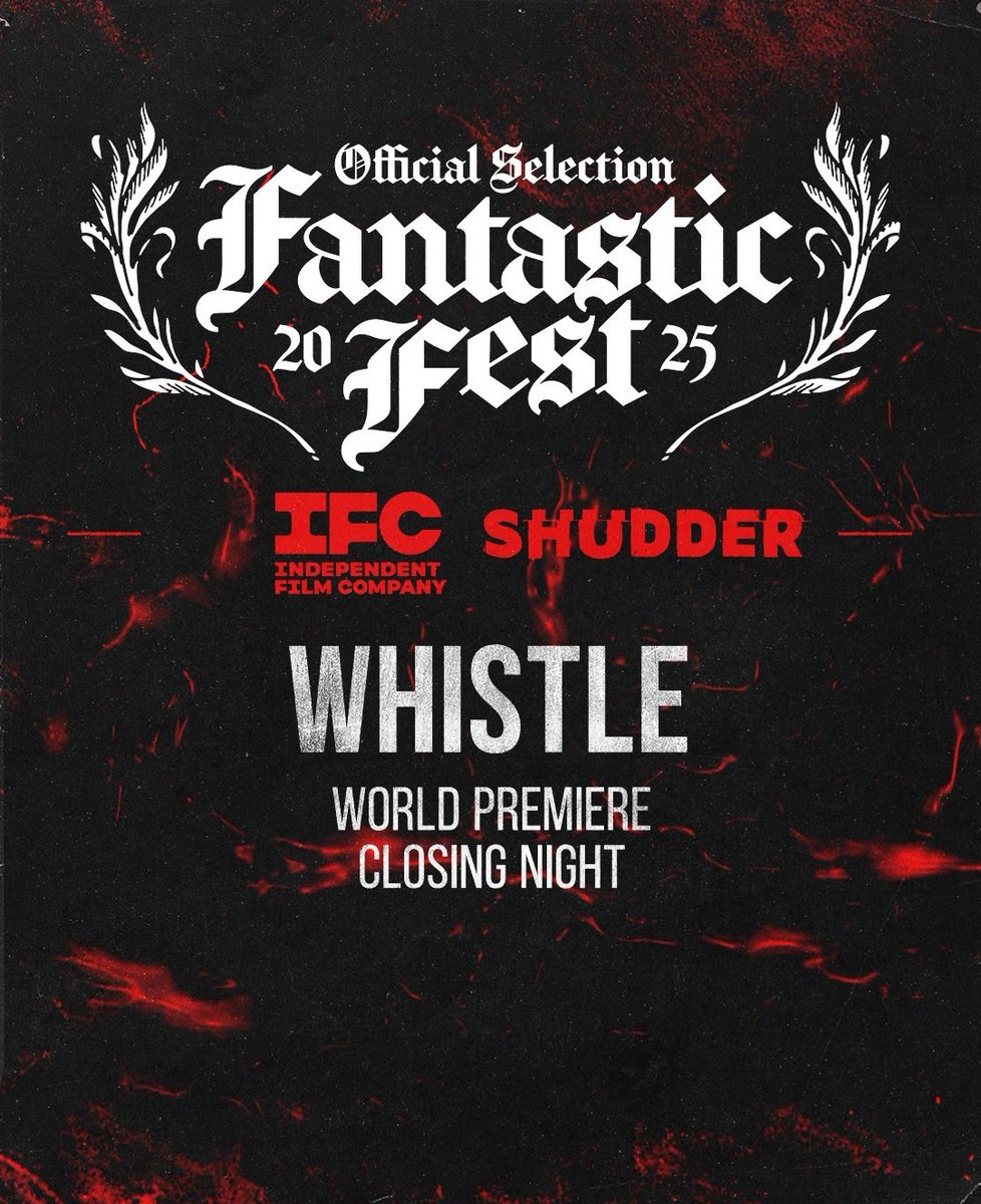 percy_updates's tweet photo. The world premiere of horror "Whistle" starring Percy Hynes White will be the closing night at Fantastic Fest, September 25th 😱❤‍🔥
Photo of #PercyHynesWhite from this movie is our honest reaction to the news, we are so excited! https://t.co/CZ8bUB0J0E