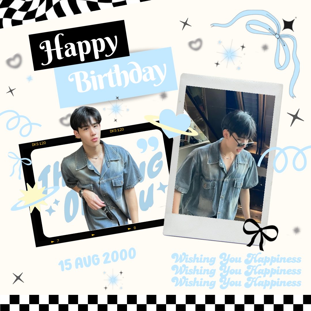 🌟— Happy Birthday to <a href="/ryuptb/">ryu</a> 🎂🩵

Wish you all the happiness in the world!🤍

🪄สามารถร่วมอวยพรริวและติดแฮชแท็กด้านล่างนี้ได้เลยน้า✨

#25thHappyRYUDay 💌
#ryuptb | #ryuphudtripart