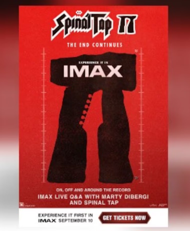 These go to 11… &amp; so does your <a href="/IMAX/">IMAX</a> experience! 🎸 <a href="/SpinalTap/">Spinal Tap</a> is hitting #IMAX on 9/10 &amp; you don’t have to fly out west! ✈️Catch a special screening of #SpinalTapII: The End Continues on #LongIsland 👉bit.ly/41BoYv5 ~ <a href="/niqueWBAB/">domonique</a>