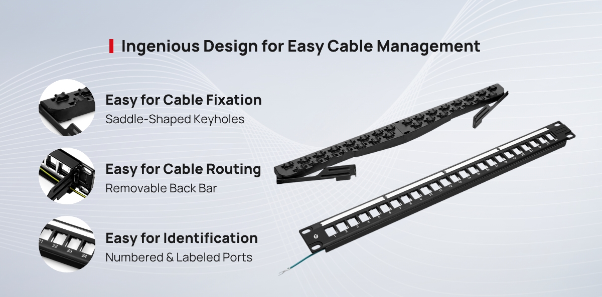 FScom_inc's tweet image. Discover the #FS 1U 24-port shielded blank patch panel! It supports a customized mix of Ethernet, voice, data, video, and audio connections, helping organizations efficiently scale up while conserving rack space. #FSCableManagement 
Inquire for more info! fs.com/products/31698…