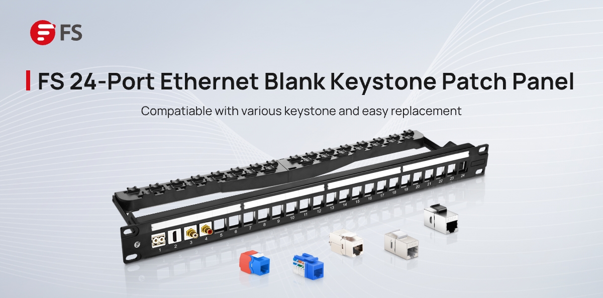 FScom_inc's tweet image. Discover the #FS 1U 24-port shielded blank patch panel! It supports a customized mix of Ethernet, voice, data, video, and audio connections, helping organizations efficiently scale up while conserving rack space. #FSCableManagement 
Inquire for more info! fs.com/products/31698…