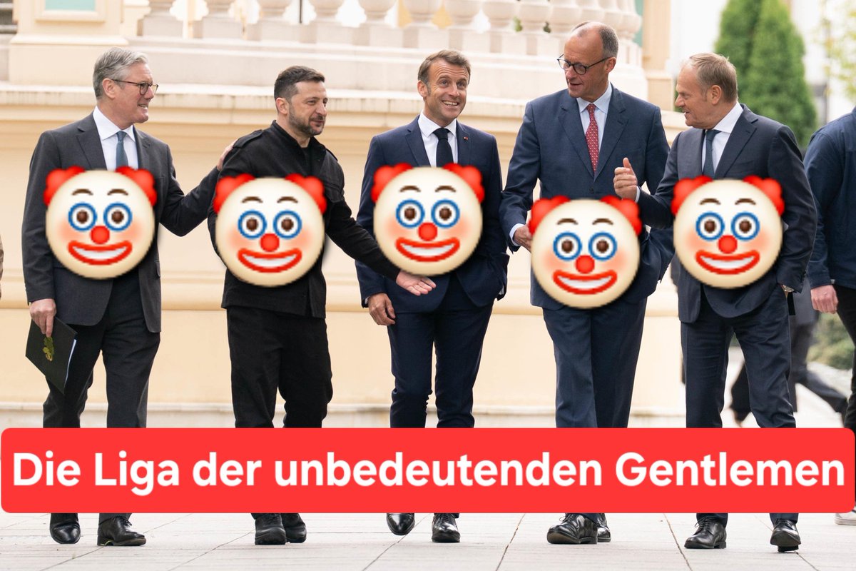 omidnajafi_afd's tweet photo. Diese Witzfiguren glauben doch tatsächlich, dass sich #Trump und #Putin für ihre Meinungen interessieren 🤷‍♂️

Und, wer sagt es denen? https://t.co/K5OuTeZ4pD