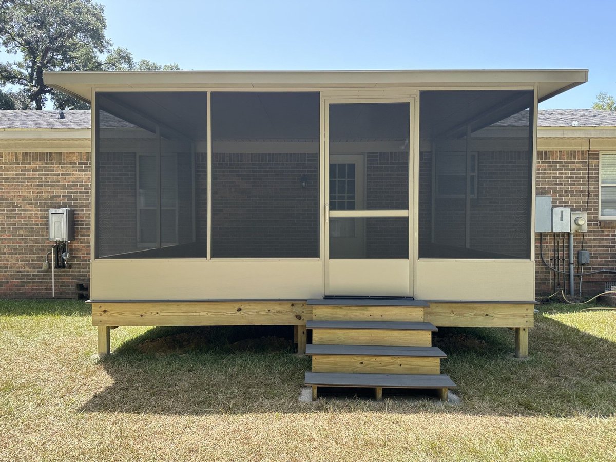 SouthernBuildi1's tweet photo. ☀️ Enjoy Your Outdoor Space All Year Long

Transform your backyard with a durable, stylish patio cover from Southern Building Structures! 

📞 Call today to start your project.

https://t.co/uAFAstiteD 

#PatioCovers #MobileAL #OutdoorLiving #SouthernBuildingStructures https://t.co/Twn71MsE8g