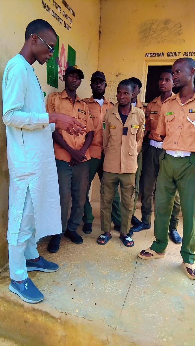 real_batsari's tweet photo. At Mashi LG, Katsina State, during inspection visit of our Marshals. We are committed to enhancing operations of KASSAROTA in Katsina state to meet the objectives of Governor @dikko_radda's administration. https://t.co/DcE4NGkZkG