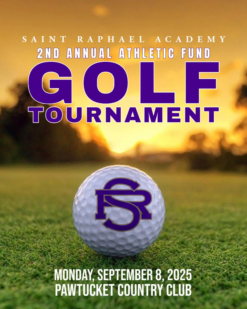 🏌️‍♂️𝐓𝐢𝐦𝐞 𝐢𝐬 𝐫𝐮𝐧𝐧𝐢𝐧𝐠 𝐨𝐮𝐭! 
⁠
🗓 Monday, September 8⁠
📍 Pawtucket Country Club⁠
⏰ Tee Time: 10:30 AM⁠
⁠
🔗 Register now: saintrays.org/.../athletic-g… (𝘓𝘪𝘯𝘬 𝘐𝘯 𝘉𝘪𝘰)⁠
⁠