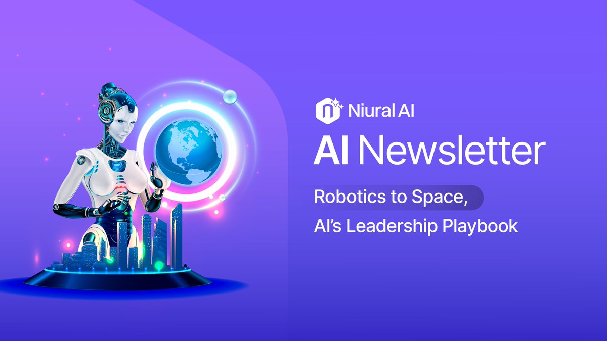 In this edition of The Niuralogist, we explore AI breakthroughs turning concept into competitive advantage:
🤖 China’s Robot Mall
💡 GPT-5 UX lessons
🚀 NASA &amp; Google’s space medical AI
🗺 Genie 3 for scenario planning

Join our Aug 21 SF Fireside Chat with Ravi Inukonda,