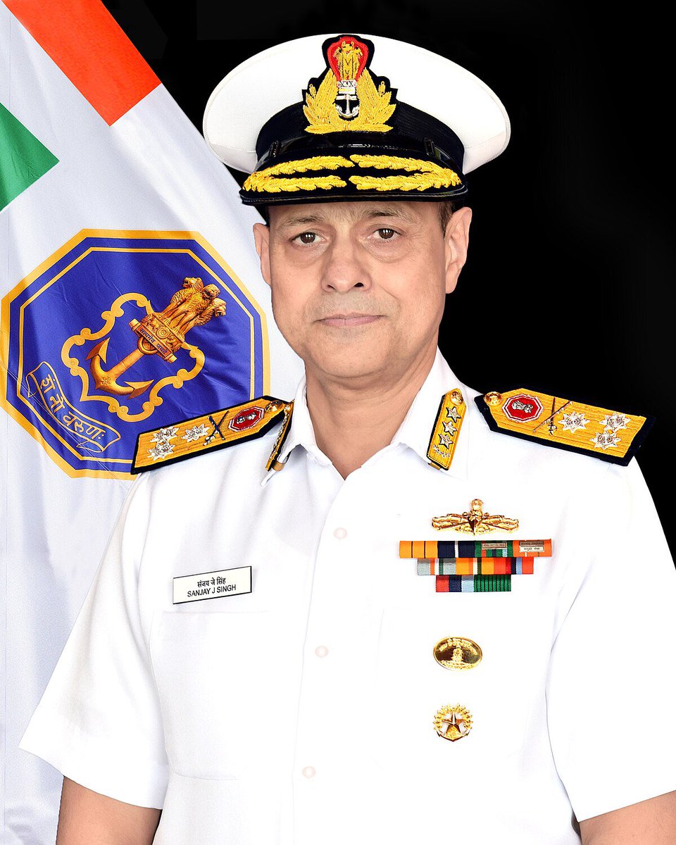 It seems that Indian Navy’s Submarines have done something during Operation Sindoor. SYSM (Sarvottam Yudh Seva Medal) awarded to Former FOC-C Western Naval Command during Operation Sindoor Vice Admiral Sanjay Jasjeet Singh.