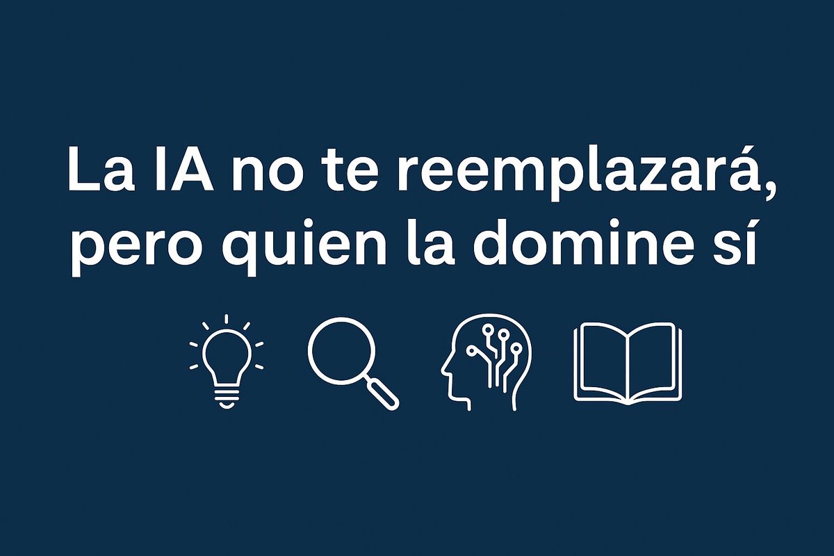 IaEnAccionProd's tweet photo. ⚠️ Si crees que la inteligencia artificial no afectará tu trabajo…
Puede que ya lo esté haciendo.
Así es como puedes usar la IA para formarte… sobre IA. 📌 https://t.co/49ShqoWH6Z