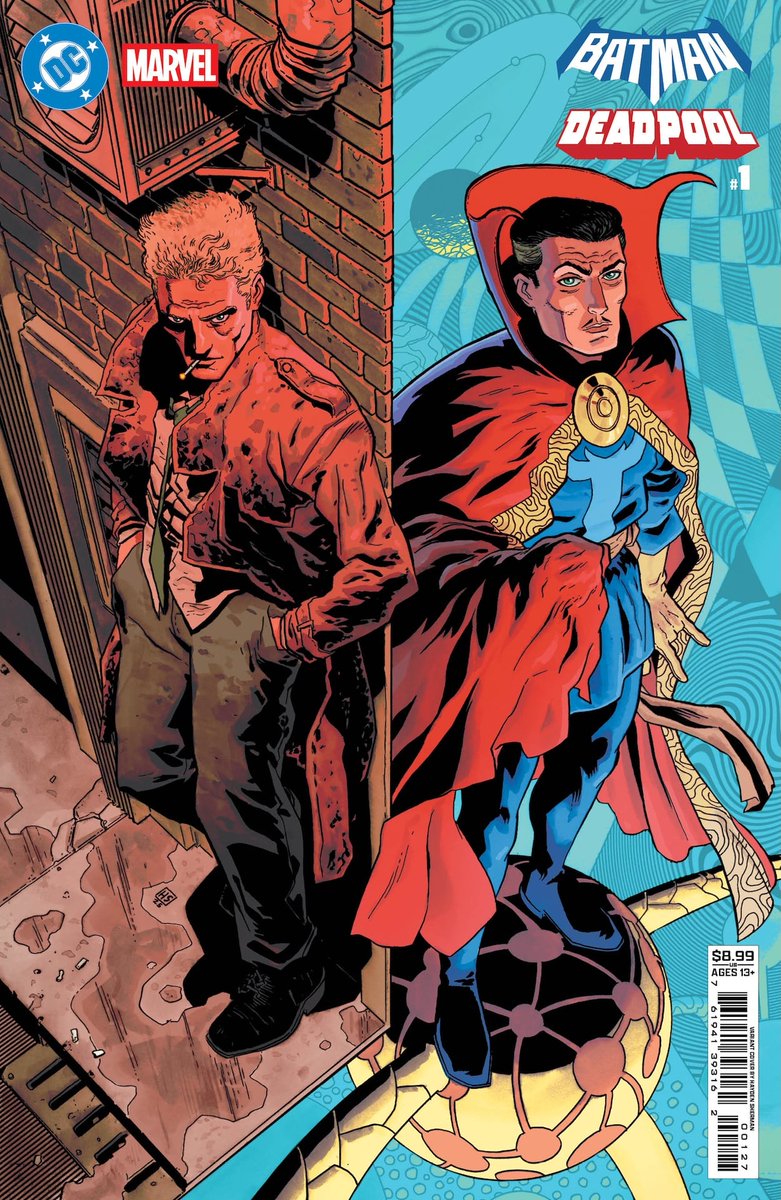 Scott Snyder, James Tynion,Joshua Williamson and Hayden Sherman are doing a Constantine/ Dr. Strange story for DC/Marvel!