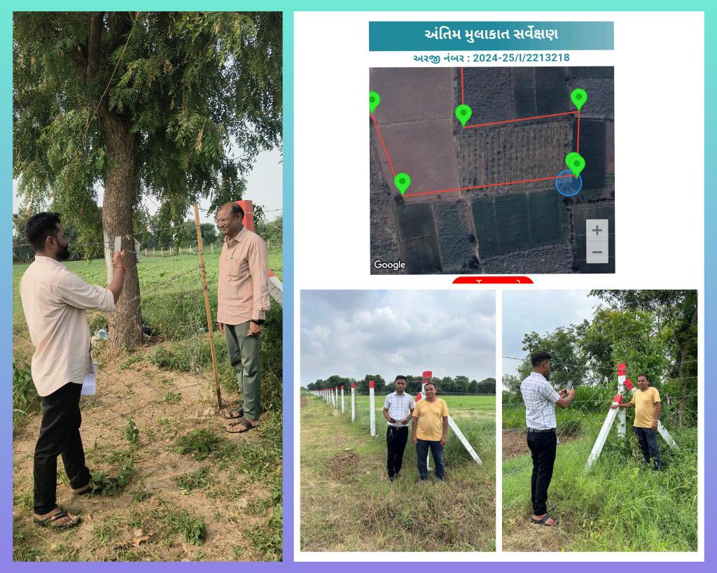 મહેસાણા તાલુકા ના ગ્રામસેવકશ્રી દ્વારા તરફેન્સીંગ યોજના અંતર્ગત અંતિમ વિઝીટ ની કામગીરી કરવામાં આવી <a href="/AgriSDOVijapur/">AGRI SDO VIJAPUR GOG</a> <a href="/DaoMehsana/">District Agriculture Office, Mehsana</a>