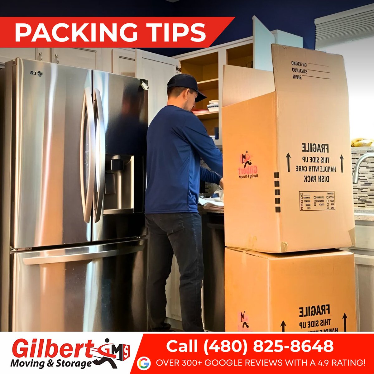 GilbertMoving's tweet image. Packing made easy! Check out these tips from Gilbert Moving &amp;amp; Storage for a smooth move. 📦

📞 Call us today at
(480) 825-8648
🌐 gilbertmovingandstorage.com

#PackingTips #PhoenixMoving #StressFreeMove #ReliableMovers