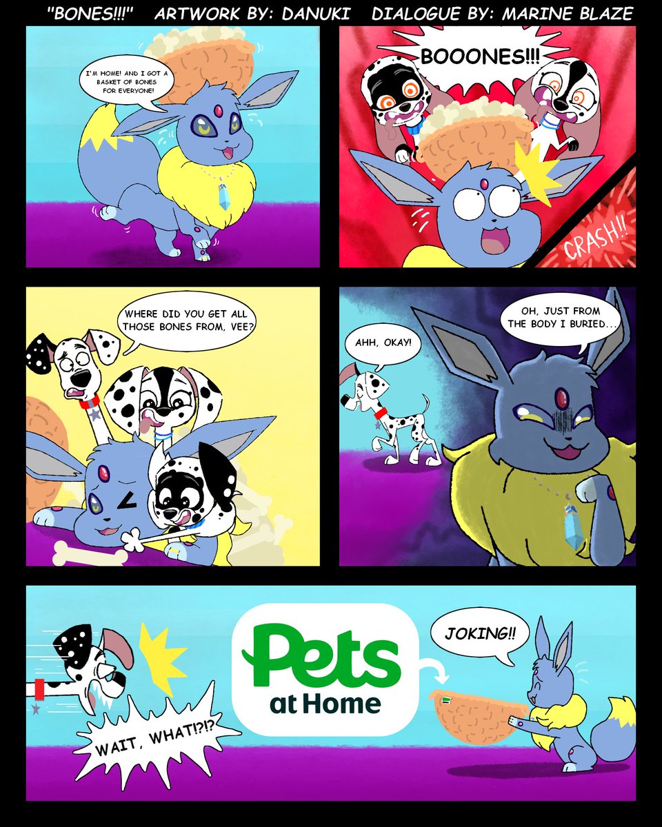 Welcome to Danuki's Dalmatian Studio!!๐ข (@danukistudio) on Twitter photo #101DalmatianStreet #Save101Dalmatiantreet #Disney #DisneyPlus #101Dalmatians #Commission
A comic commission for <a href="/MarineBlaze1/">Marine Blaze</a> featuring his Eevee OC.
(And my first crack at making a comic with Firealpaca, believe or not)
Vee takes his responsibility of taking care of the pups #101DalmatianStreet #Save101Dalmatiantreet #Disney #DisneyPlus #101Dalmatians #Commission
A comic commission for <a href="/MarineBlaze1/">Marine Blaze</a> featuring his Eevee OC.
(And my first crack at making a comic with Firealpaca, believe or not)
Vee takes his responsibility of taking care of the pups
