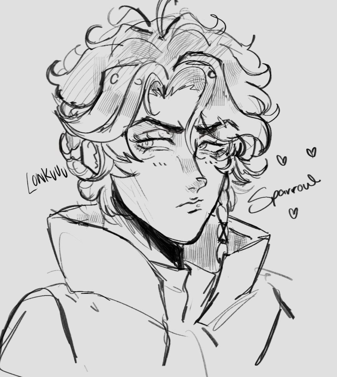 he shoots arrows going for the headshot #sparrowapexlegends #eneadavideguarino #sparrowfanart #apexfanart