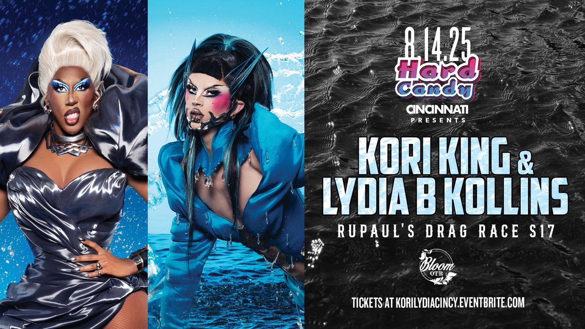 Hard Candy Events (@hardcandyky) on Twitter photo Cincinnati! Tonight - @korasline hosts an incredible show with <a href="/Kori_kiing/">Kori “X Change” King</a> & <a href="/lydiabkollins/">Lydia B Kollins</a>! Tix: korilydiacincy.eventbrite.com Cincinnati! Tonight - @korasline hosts an incredible show with <a href="/Kori_kiing/">Kori “X Change” King</a> & <a href="/lydiabkollins/">Lydia B Kollins</a>! Tix: korilydiacincy.eventbrite.com