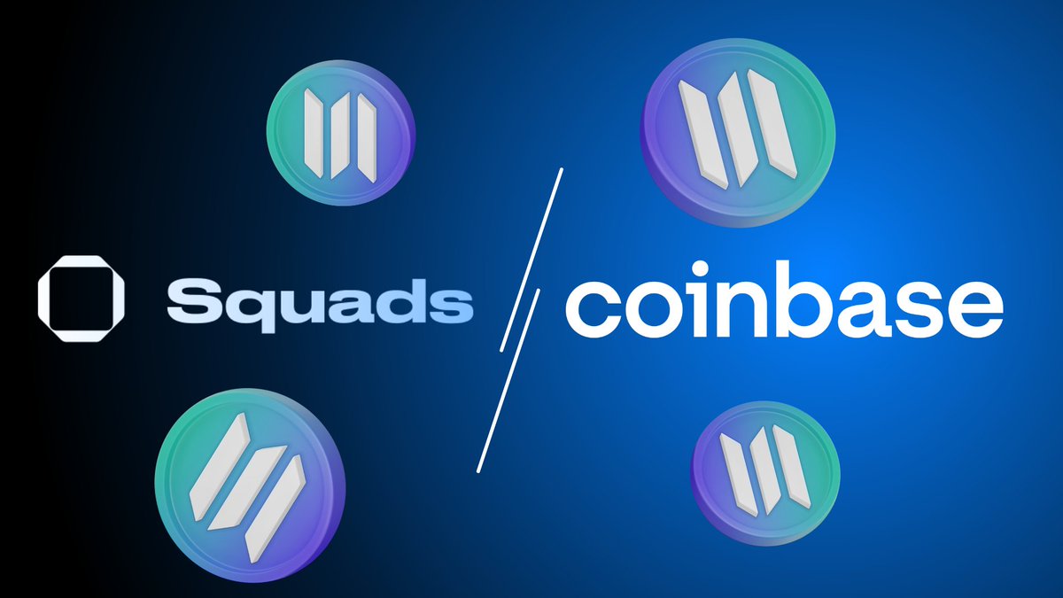 ⚡️COINBASE CHOSE SOLANA!

Coinbase is teaming up with Squads Protocol to make $USDC the default stablecoin across all products on #Solana.⛓️