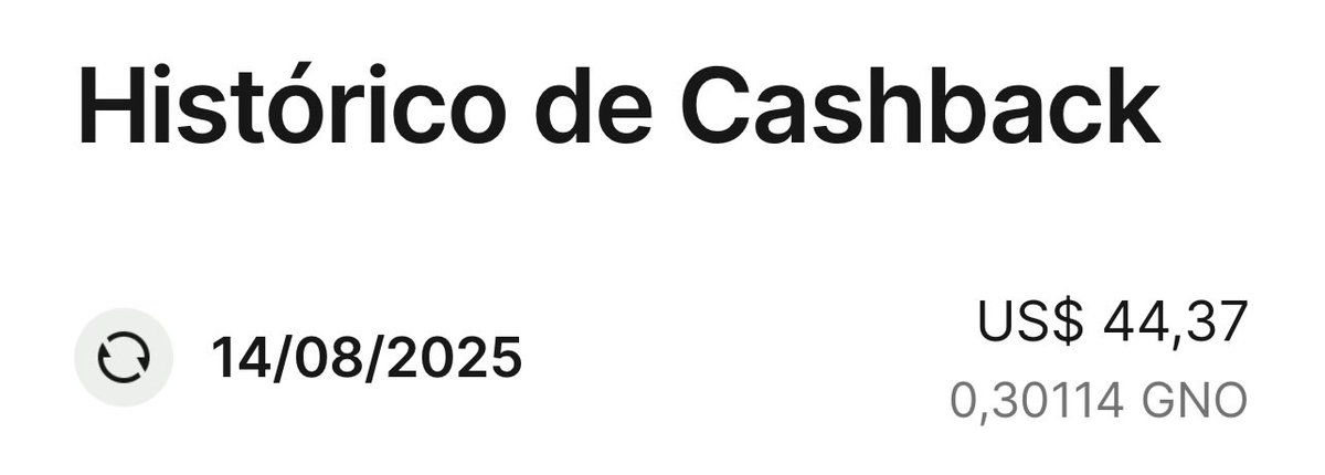 sou suspeito pra falar, mas que produto foda. a sensação de ganhar cashback em dólar é surreal.