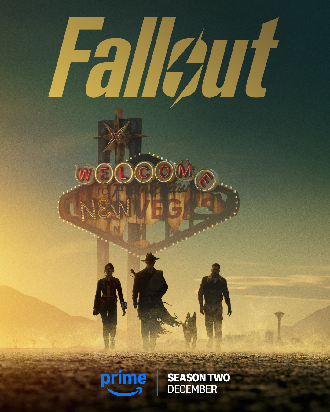 Eerste teaserposter van Fallout S2 op Amazon Prime Video 