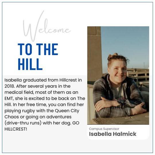 💙 New Staff Alert! 💙