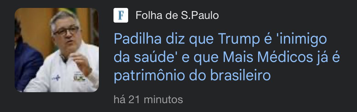 Ana Luiza ✨🚩 (@ana_luizapt) on Twitter photo 🇧🇷Mais Médicos já é patrimônio do brasileiro. <a href="/padilhando/">Alexandre Padilha</a>
PROTEÇÃO COM PL 2628
BOLSOTRUMP INIMIGO DO SUS
EDUARDO BOLSONARO CASSADO JÁ
BRASIL ACIMA DA TAXAÇÃO
#SemAnistiaPraGolpistas 🇧🇷Mais Médicos já é patrimônio do brasileiro. <a href="/padilhando/">Alexandre Padilha</a>
PROTEÇÃO COM PL 2628
BOLSOTRUMP INIMIGO DO SUS
EDUARDO BOLSONARO CASSADO JÁ
BRASIL ACIMA DA TAXAÇÃO
#SemAnistiaPraGolpistas