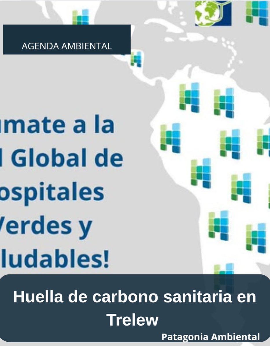 PatAmb's tweet image. Trelew a la vanguardia climática
El 26 y 27/6 se celebro el **Encuentro Patagónico sobre Cambio Climático y Salud**, para impulsar hospitales verdes y reducir la huella de carbono 
patagoniambiental.com.ar/info/cambio-cl…
#SaludVerde #Trelew2025 #CambioClimático #HospitalesSustentables