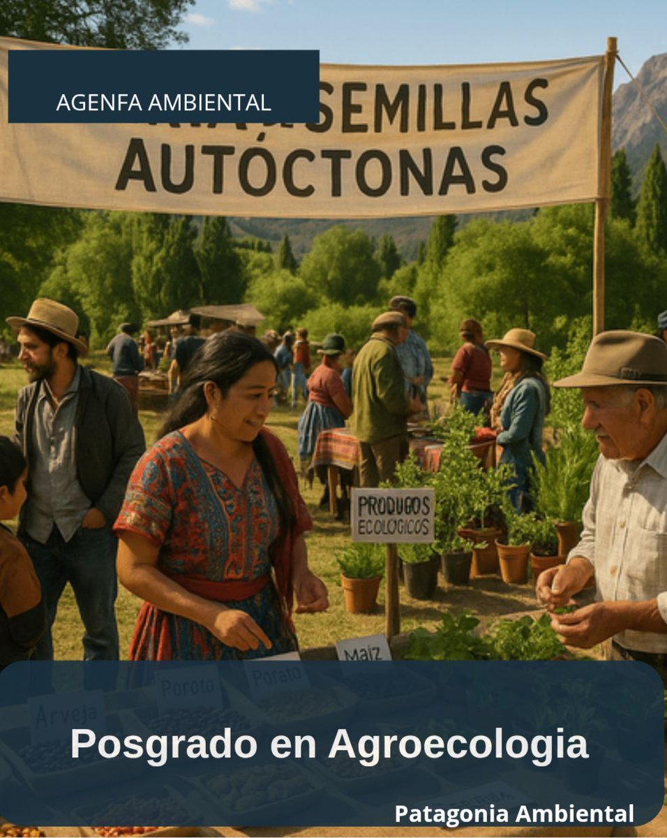 PatAmb's tweet image. La UNRN desafía al agronegocio**
Nuevo posgrado en El Bolsón impulsa la agroecología como alternativa al modelo agroindustrial dominante 
Educación crítica para un campo más justo y sostenible.
🔗 patagoniambiental.com.ar/info/95942-2/
#Agroecología #UNRN #CambioRural #SoberaníaAlimentaria