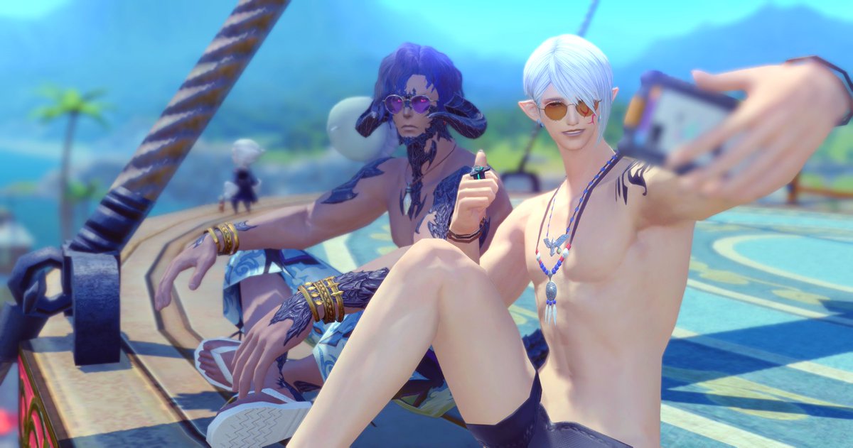 bythetwelve's tweet photo. 紅蓮祭2025 🎇🏖️

#FFXIV #moonfirefaire #紅蓮祭2025 https://t.co/gWQEqU2YSZ