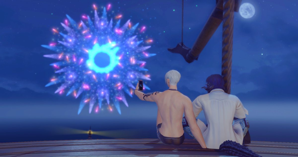bythetwelve's tweet photo. 紅蓮祭2025 🎇🏖️

#FFXIV #moonfirefaire #紅蓮祭2025 https://t.co/gWQEqU2YSZ