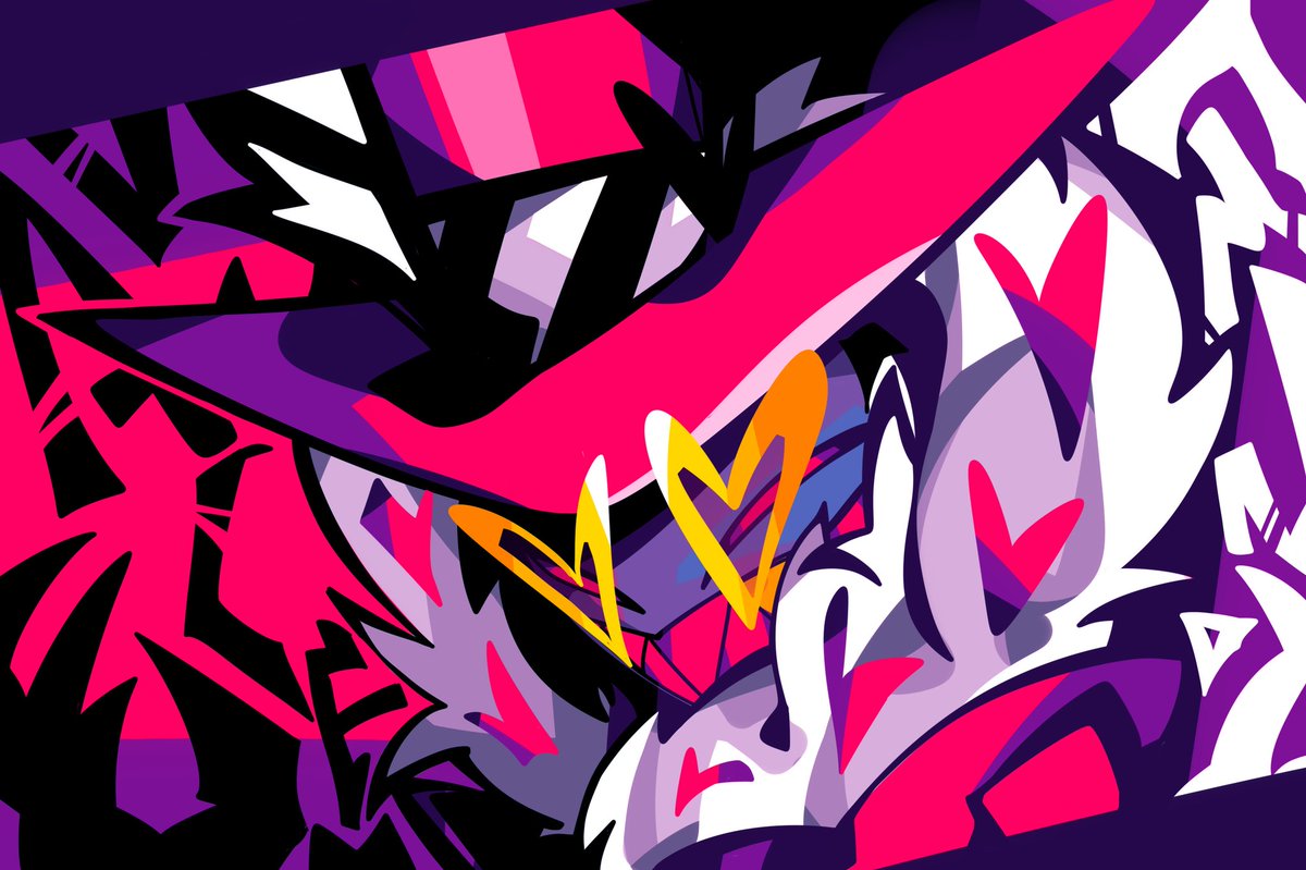 🦋What are you talking about ？💕
#HazbinHotel
#HazbinHotelFanart
#HazbinHotelValentino