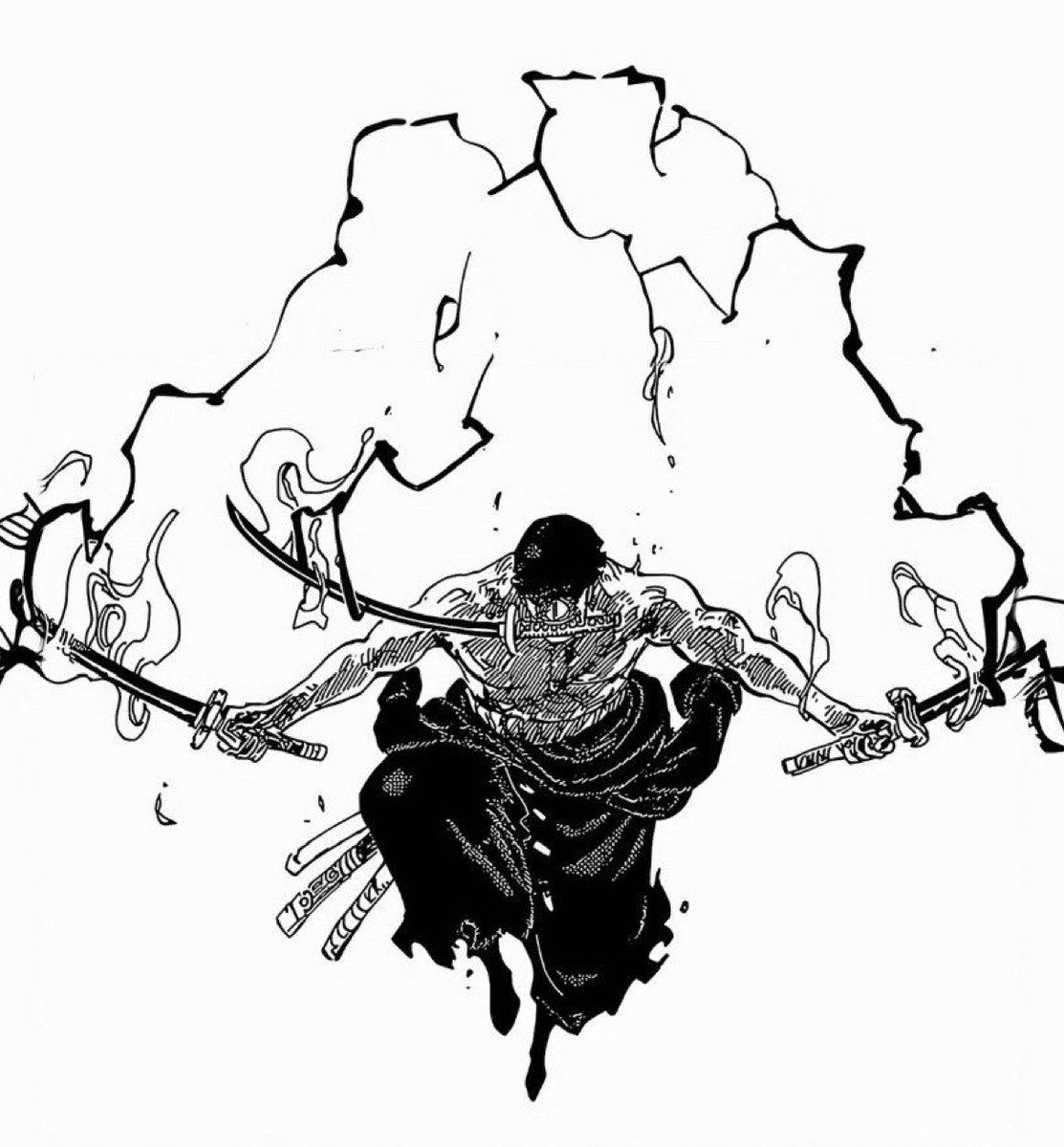 #ONEPIECE1157 
حتى اجمل امرأه في وانو ما حركت فيه ساكن، احتراماتي لهذا الطاهر العفيف 💚